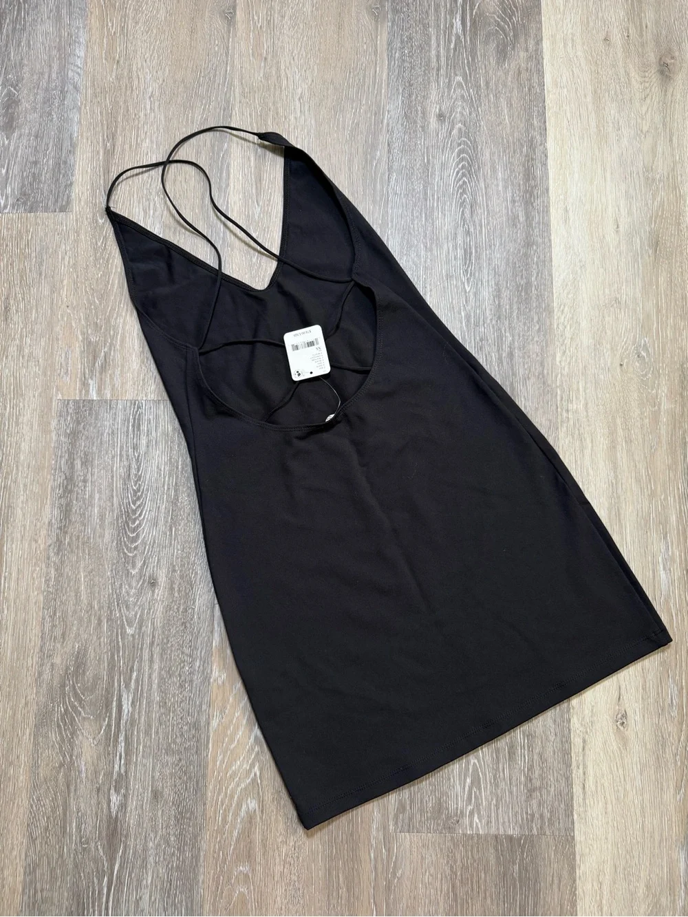 Free People Open Back Mini Dress
